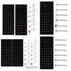 鼻ピアス 60個セット クリスタル ストレート L字型 スクリュー 3種類 ジュエル 鼻ピ ボディピアス ノストリル ステンレス カラフル ホワイト クリア 軟骨ピアス