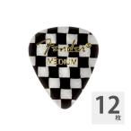 フェンダー ギターピック 12枚 セット ミディアム 351 Shape Premium Picks Medium Checker Fender