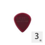 ギターピック 3枚 セット ジムダンロップ 1.38mm Primetone JPJZ3 RED John Petrucci JAZZ III 518JP RED JIM DUNLOP ジムダン