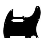 Fender 8-Hole Mount Multi-Ply Telecaster Pickguards ブラック ピックガード