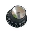 Montreux Inch Reflector Knob Tone Black No.8242 ギターパーツ