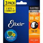 ELIXIR 16540 12002 Super Light(09-42) Electric Guitar NANOWEB ¥Ü¡¼¥Ê¥¹¥Ñ¥Ã¥¯3¥»¥Ã¥ÈÆþ¤ê ¥¨¥ì¥¥®¥¿¡¼¸¹