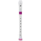 NUVO FGREPKJP Recorder White/Pink ソプラノリコーダー ジャーマン式