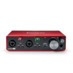 Focusrite Scarlett 2i2 3rd Gen オーディオインターフェイス