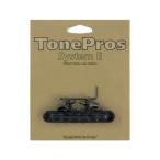 トーンプロズ ギター ブリッジ T3BP-B TonePros Standard Tuneomatic ブラック ギター用ブリッジ TonePros