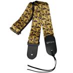 ディマジオ DiMarzio DD3150 Black ＆ Gold UtoPIA Steve Vai’s Straps ギターストラップ