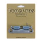 TonePros T1ZA-C Metric Aluminum Tailpiece クローム ギター用テールピース