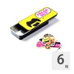  гитара pick 6 шт. комплект Jim Dunlop ZAPPT01M Frank Zappa Yellow Pick Tin pick с футляром JIM DUNLOP Jim Dan 