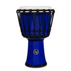 LP LP1607BL 7-INCH ROPE TUNED CIRCLE DJEMBE WITH PERFECT-PITCH HEAD BLUE Jean be