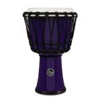 LP LP1607PL 7-INCH ROPE TUNED CIRCLE DJEMBE WITH PERFECT-PITCH HEAD Purple Jean be