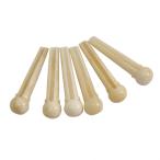 ショッピングギター バードランド ギター ブリッジピン アコギ 133-03-002 オリジナル ブリッジピン 水牛骨 プレーン  ギター 弦止めピン Birdland