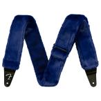 Fender крыло Poodle Polyester Strap Blue голубой гитара ремешок 
