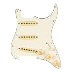 ショッピングmiddle Fender フェンダー Pre-Wired Strat Pickguard Pure Vintage '59 w/RWRP Middle Parchment エレキギター用配線済ピックアップセット