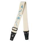 Grande uomo grande uomoTENDER STRAP TS-2 AC снег Sakura специальный White гитара ремешок 