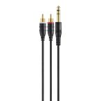 AUDIO-TECHNICA Audio Technica AT-MI46/1.5 стерео phone - вилка сетевого шнура ×2 1.5m аудио кабель 