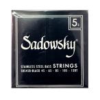 SADOWSKY サドウスキー SBS45B Black ブラックラベル 5弦ベース弦