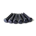 グラフテック ギター ブリッジピン アコギ PP-3000-00 TUSQ BRIDGE PINS BLK/NO DOT ギター 弦止めピン GRAPH TECH