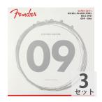 フェンダー Fender Super 250's Nickel-Plated Steel 250LR 9-46 エレキギター弦×3セット