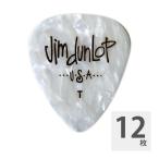 JIM DUNLOP GENUINE CELLULOID CLASSICS 483/04 Thin ピック×12枚