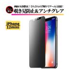 iPhone 12mini 覗き見防止 アンチグレア 強化ガラス フィルム ガラスフィルム 非光沢 さらさら 指紋防止 アイフォン  12 mini