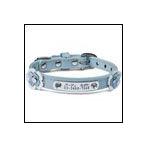  имя . номер телефона . печать возможность цветок ID цвет голубой кошка. ошейник birdie Birdie 