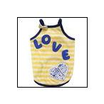 犬の服春夏新作LOVEマリンキャミ...