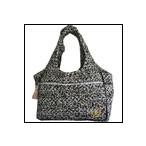 犬のキャリーバッグ GODPIVA サマーツイードキャリーバッグ ブラック ゴッドピヴァ