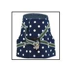  кошка для Harness руль лучший точка темно-синий кошка. жизнь органический хлопок 