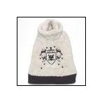 犬の服秋冬ボアベストオフホワイトq...