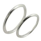 プラチナ ペアリング 結婚指輪 安い 指輪 リング シンプル pt900 デザインリング ミル打ち 地金リング エンゲージリング レデース メンズ  クリスマス