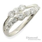 リング レディース 10金 指輪 ダイヤモンド  k10 10周年 記念 ホワイトゴールドk10 2連 テン10粒 10k 10石 テンダイヤモンド  クリスマス