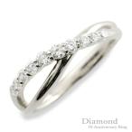 レディース 指輪 プラチナダイヤモンド リング pt900 10周年 記念 プラチナ900 アニバー ...