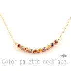 ネックレス 18金 アミュレット ペンダント ピンクゴールドk18 18k Vライン 華奢 ミルウチ ...