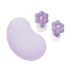 mi.... цветок. концентрация уголок штекер с футляром силикон модель цветок violet Sonic . чуть более 