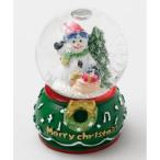 インテリア雑貨 リーススノードーム PRESENT SNOWMAN アミナコレクション おしゃれ