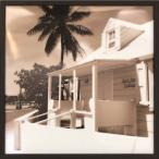 インテリアアート 500 Malcolm Sanders 写真 アート Harbour View-Sepia インテリア ギフト 装飾 52×52×3.5cm
