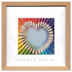 フレンチフォトグラフィー インテリア 写真 アート French Photography Heart Pencil 額付き