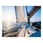 Yahoo! Yahoo!ショッピング(ヤフー ショッピング)キャンバスアート Petit Canvas Art 出航する白いヨット 500x400mm 美工社 ZPT-62078