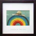 武内祐人 Yoshihito Takeuchi 動物 アート Square Frame インテリア ギフト 装飾 美工社 22×22×2cm