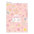  Cinnamoroll ..... карман файл 3 карман прозрачный файл A5 пастель букет новый входить . Sanrio 