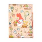  Sanrio герой zx.....A5 прозрачный файл 3 карман Sanrio карман файл герой ga- Lee иллюстрации little красный My Melody 