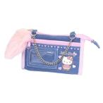  Hello Kitty Sanrio герой пенал Denim мульти- сумка девушка 3 WH поле гора коммерческое предприятие 
