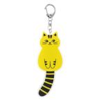 虫除けグッズ しましま虫除けキーホルダー ネコ ねこ デコレ 虫よけ