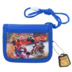  детский кошелек Mario Cart world RF бумажник Kids раунд бумажник голубой солнечный искусство подарок ребенок 