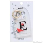 ショッピングキーリング ムーミン イニシャルカラビナチャーム キーリング リトルミイ E 北欧 キャラクター グッズ