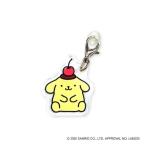  Pom Pom Purin застежка-молния эмблема авторучка очарование Sanrio Frontier глаз печать 