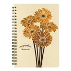 リングノート Hakuoshi Botanical 方眼ノート フタバ ガーベラ グッズ