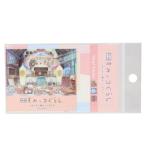 映画 すみっコぐらし ツギハギ工場のふしぎなコ ダイカットシール ビニールステッカー 場面写真 ピンク サンエックス デコステッカー 耐水耐光