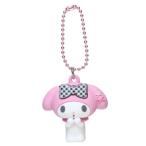  My Melody PVC эмблема Sanrio брелок для ключа герой серебристый жевательная резинка проверка 