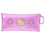  Hello Kitty товары пенал Sanrio герой kalabina имеется прозрачный длинный сумка выгоревший на солнце участок 